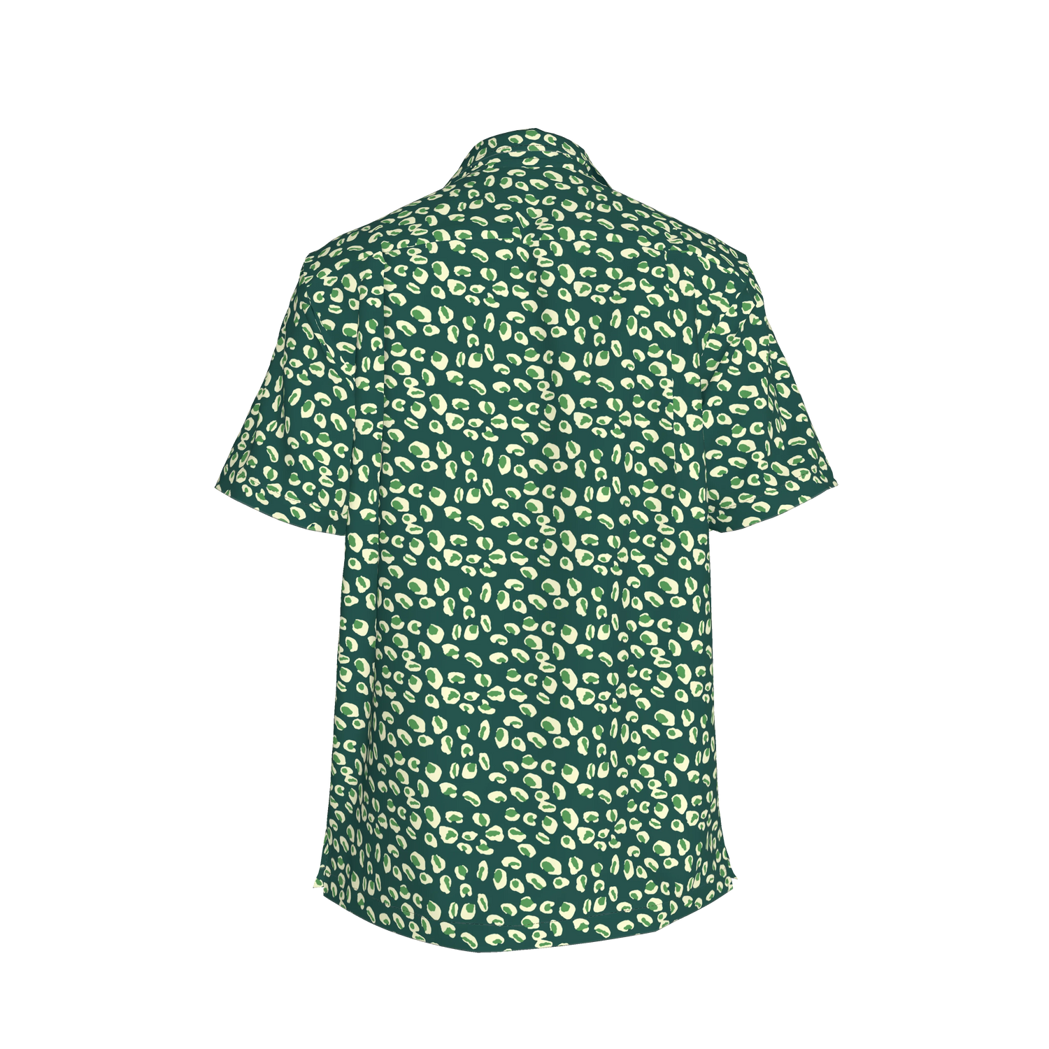 Carter Cabana Shirt | Adventurine and Ecru Leopard