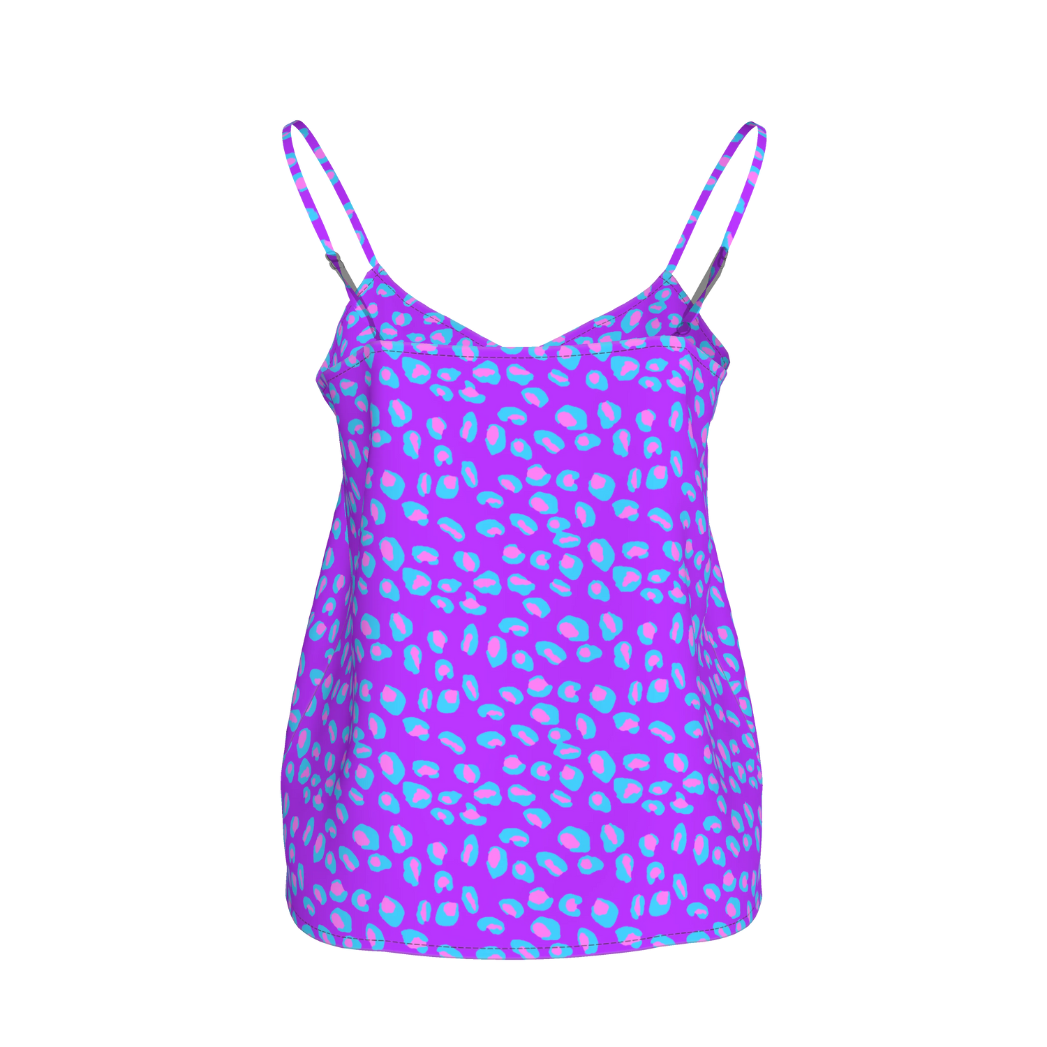 Khala Cami |Playful Pink Leopard