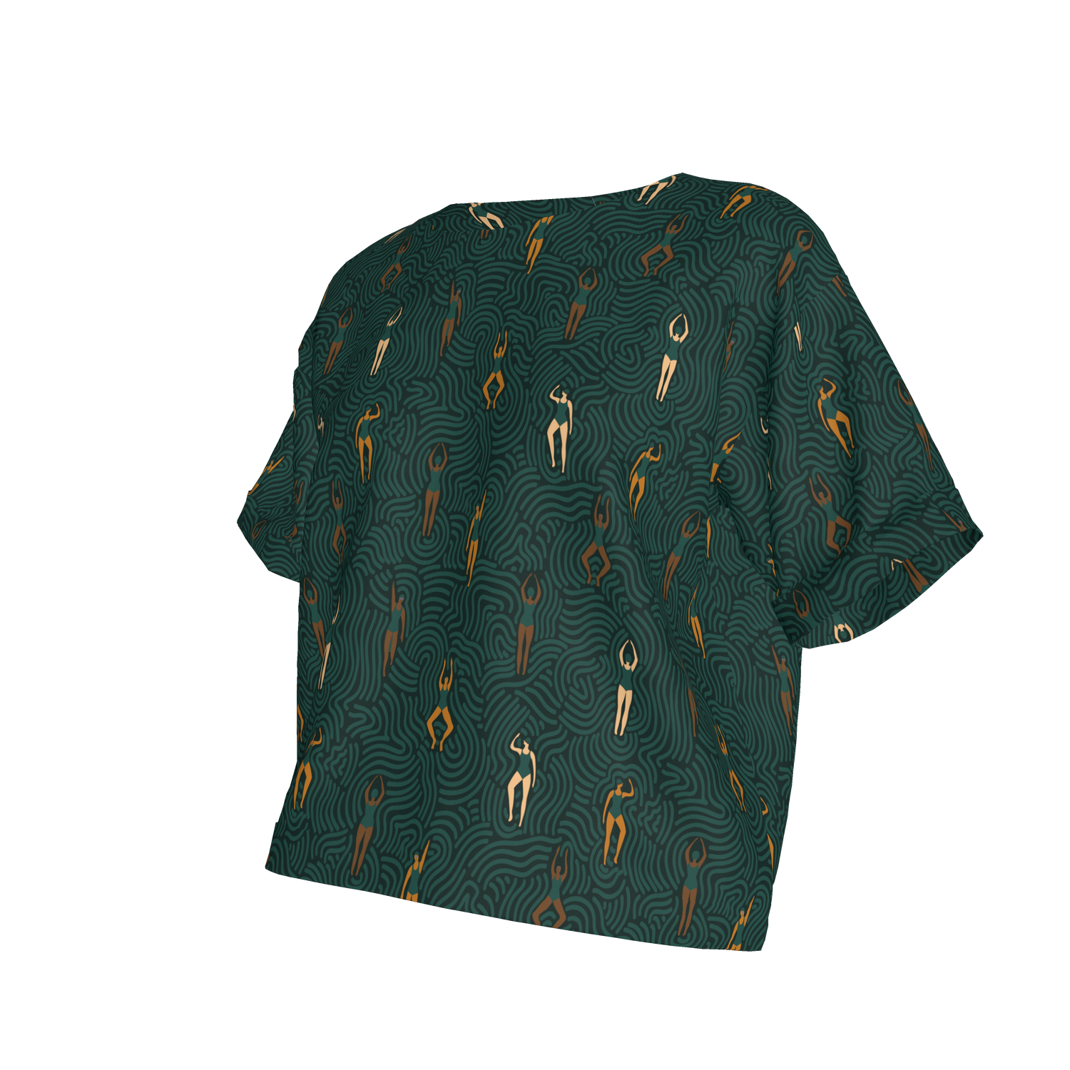 Eden Tee in Lightweight Cotton | Adventurine Swimmers