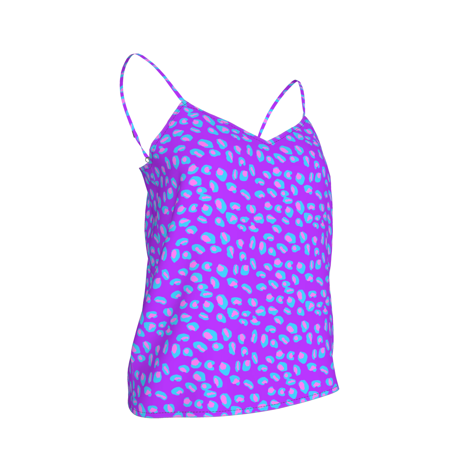 Khala Cami |Playful Pink Leopard