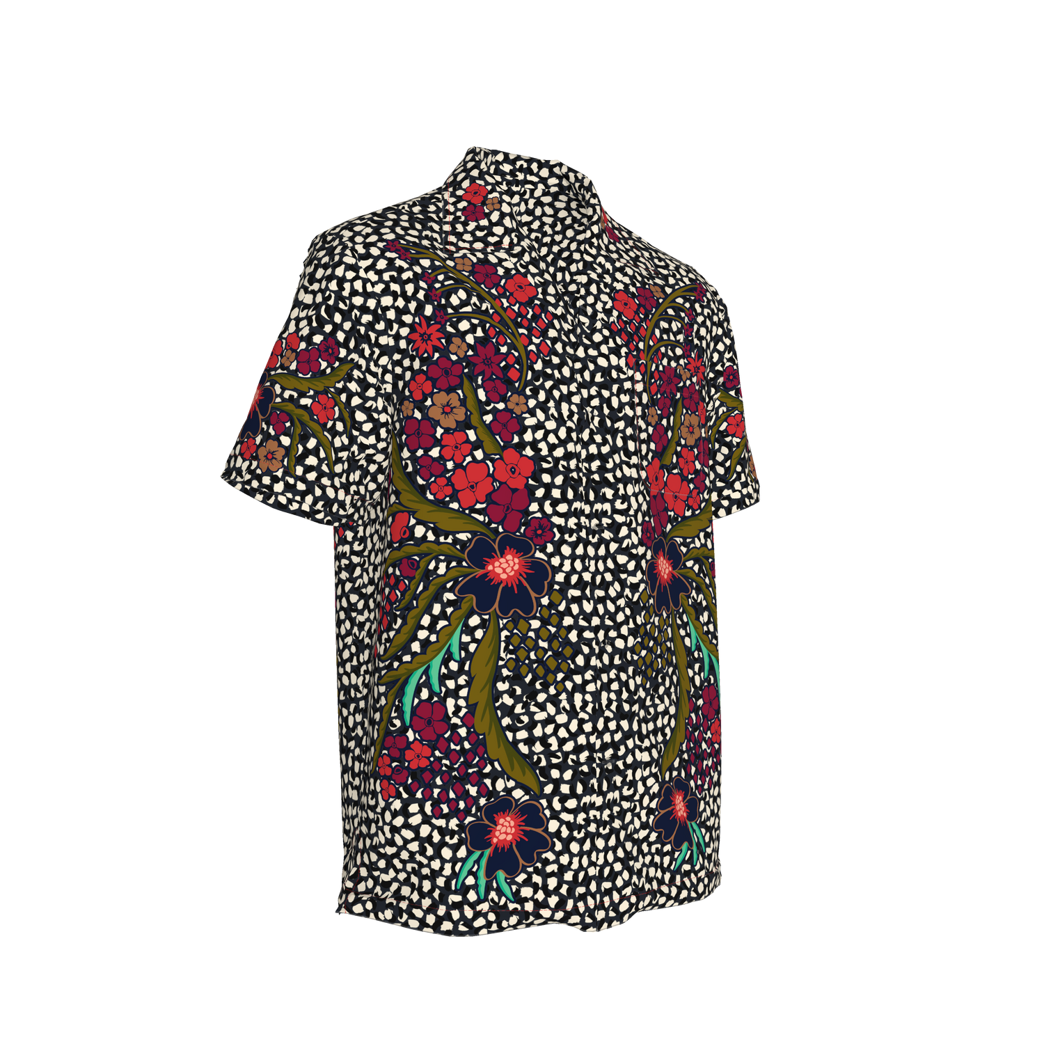 Carter Cabana Shirt | Baroque Floral