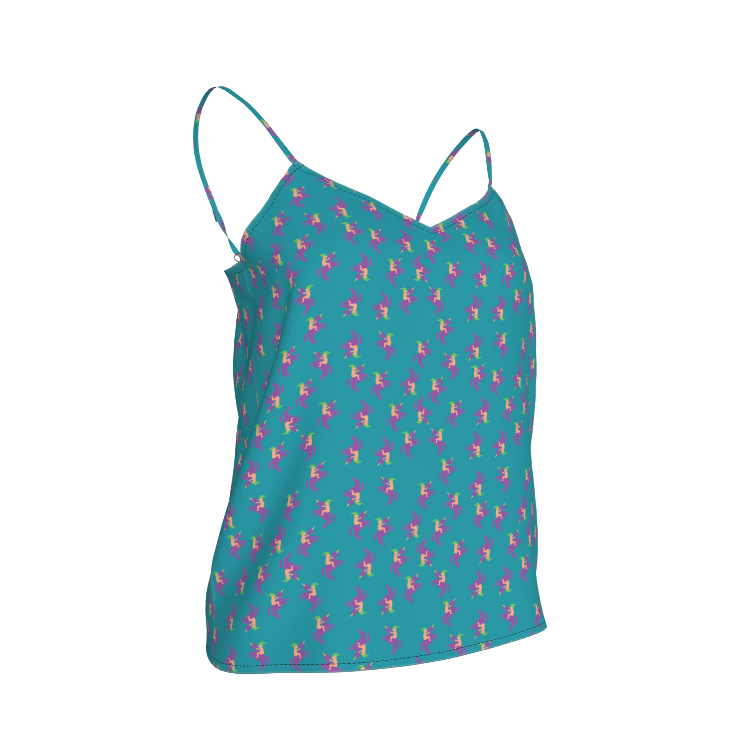 Khala Cami | Naked Elf Teal