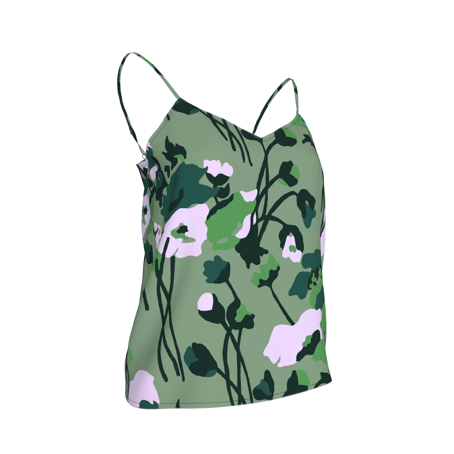 Khala Cami | Dini's Rustic Floral Adventurine and Sage