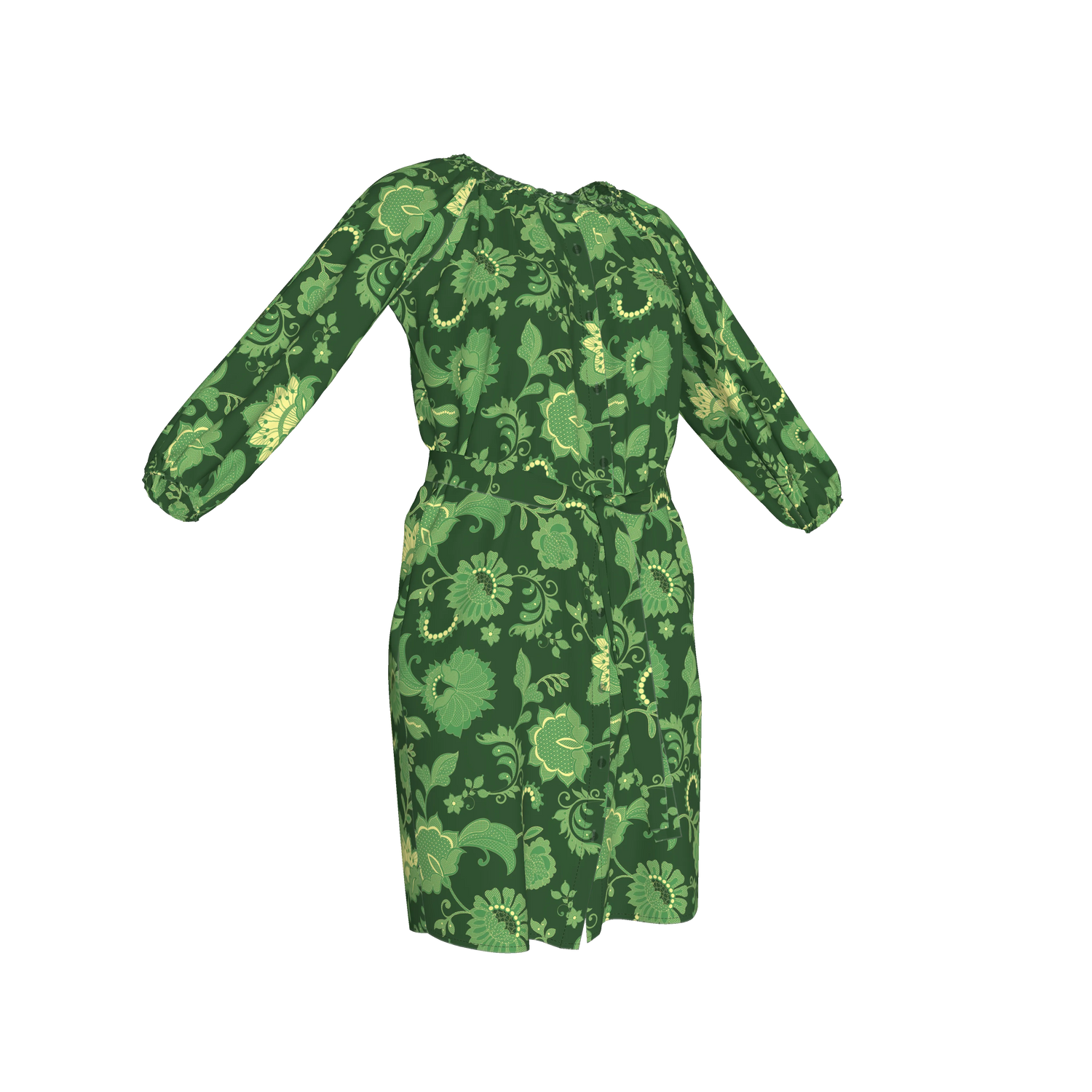 Classic Dress | Butter Green Legacy Lace