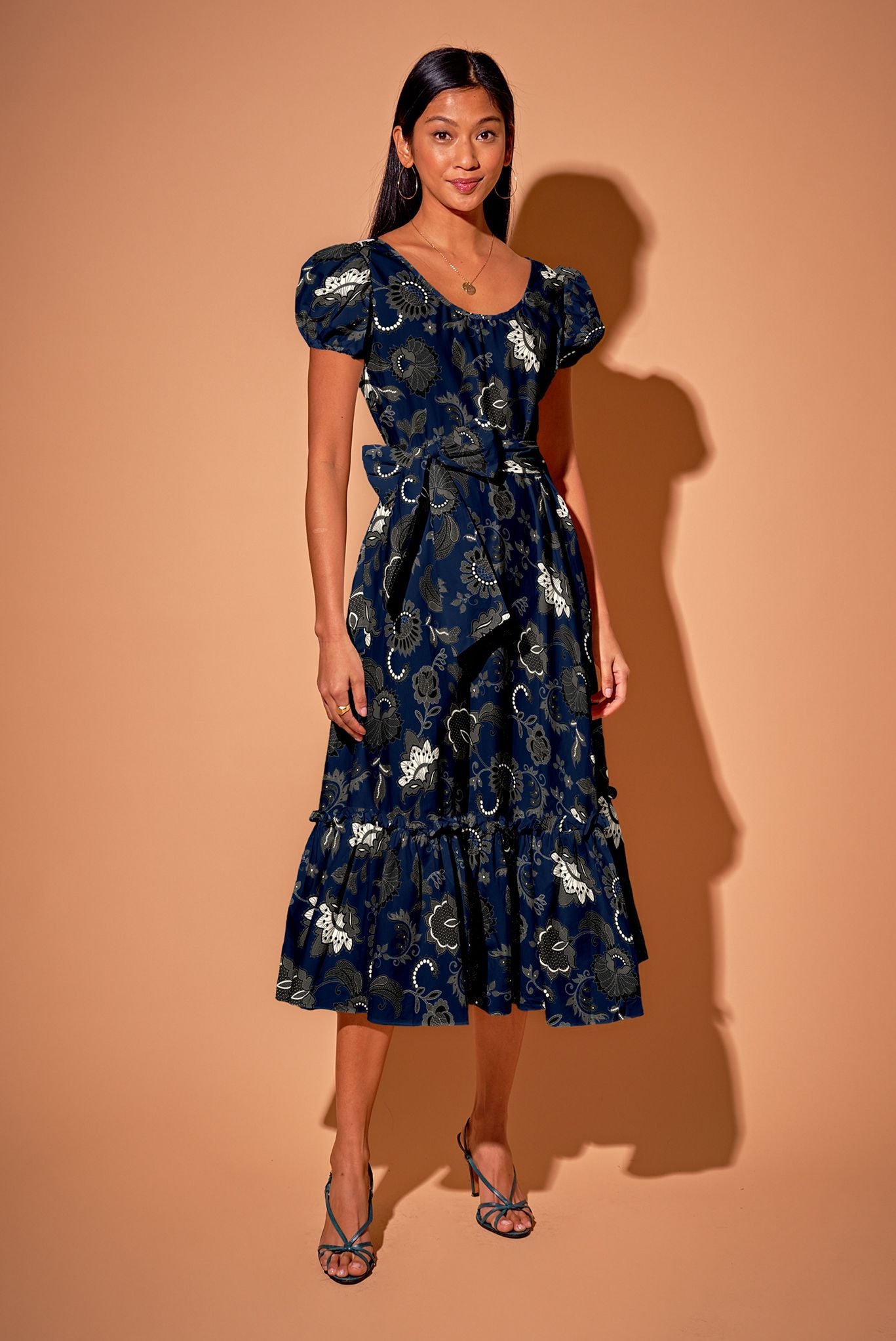 Rowan Ruffle Dress in Organic Cotton | Legacy Lace