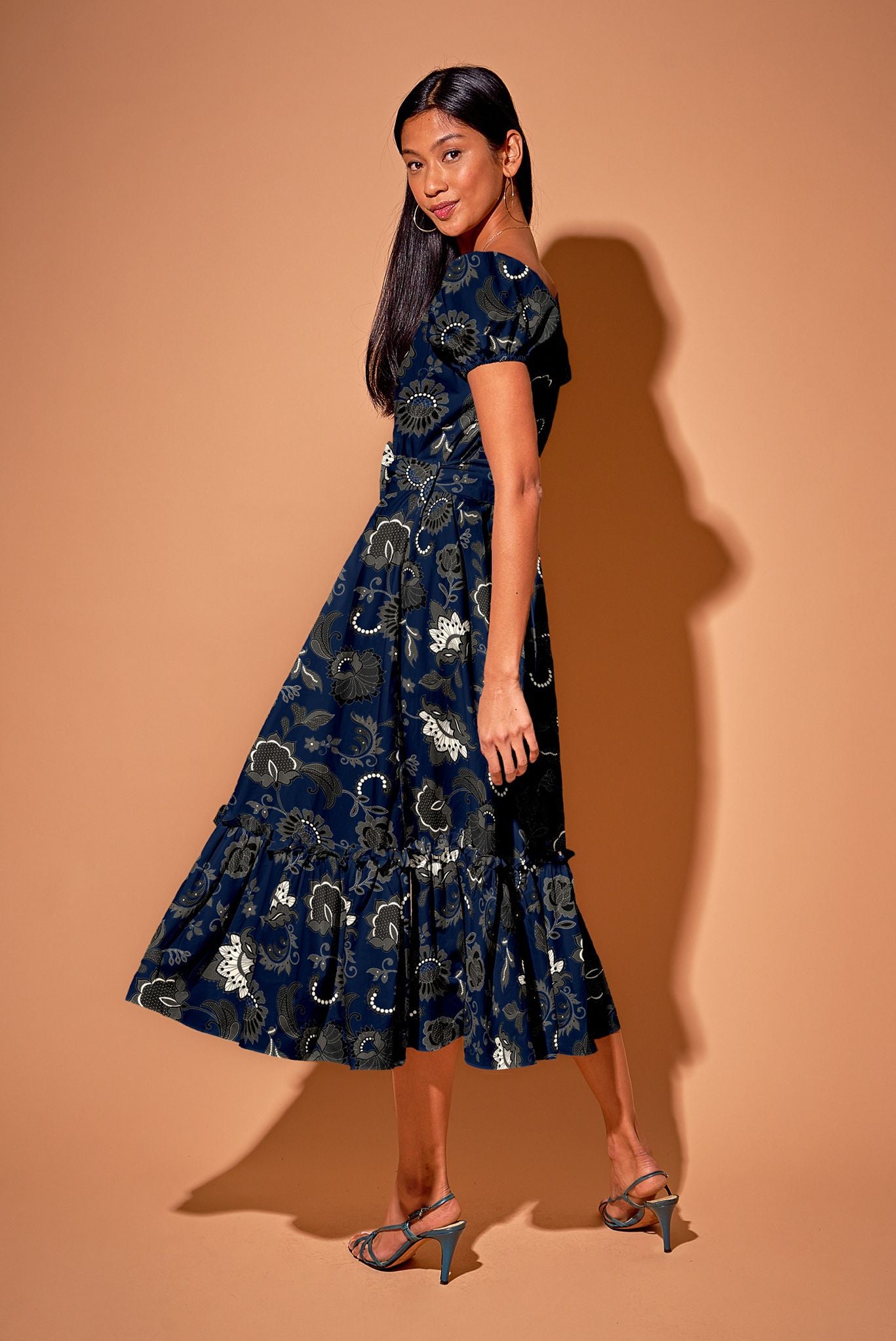 Rowan Ruffle Dress in Organic Cotton | Legacy Lace